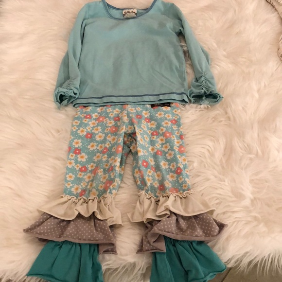 MATILDA JANE LONG SLEEVED SHIRT SZ 2 & PANT SZ 2
